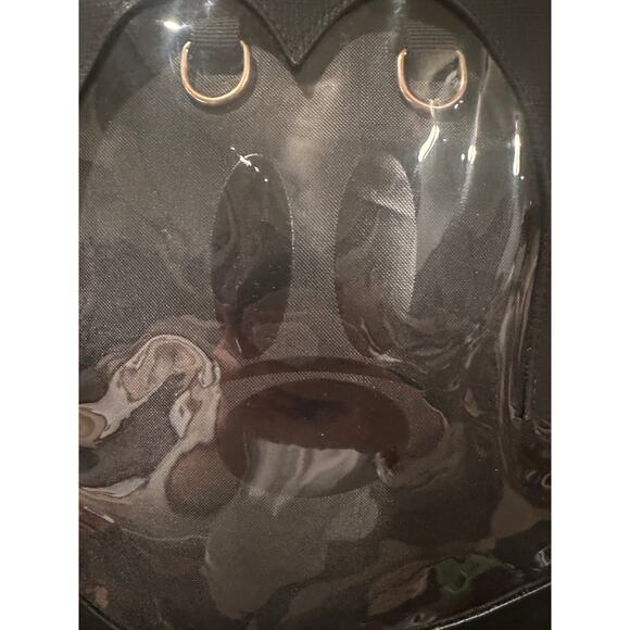 NWT Disney Bioworld Mickey Mouse Face Pin Display Mini Backpack - Picture 2 of 9